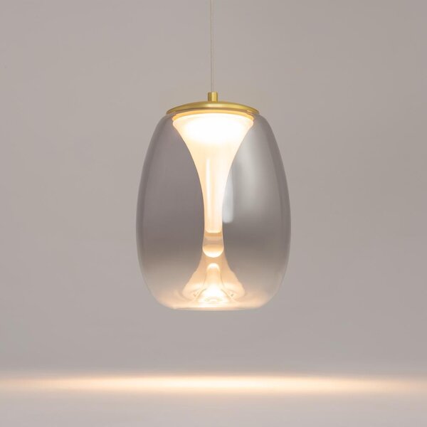 Maytoni Závěsné LED svítidlo SPLASH, 7W, Ø 20 cm, CRI80 Barva: Transparetní
