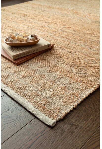 Ručně tkaný koberec s příměsí juty v přírodní barvě 120x170 cm Asher Natural – Asiatic Carpets