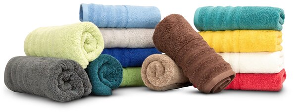 DARRÉ Ručníky a osušky CASA COLORATA - světle hnědá Velikost: ručník 50 x 100