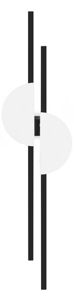 Maytoni Nástěnné LED svítidlo SKYLINE, 23W, 4000K, v. 79 cm, CRI80 Barva: Černo-zlatá