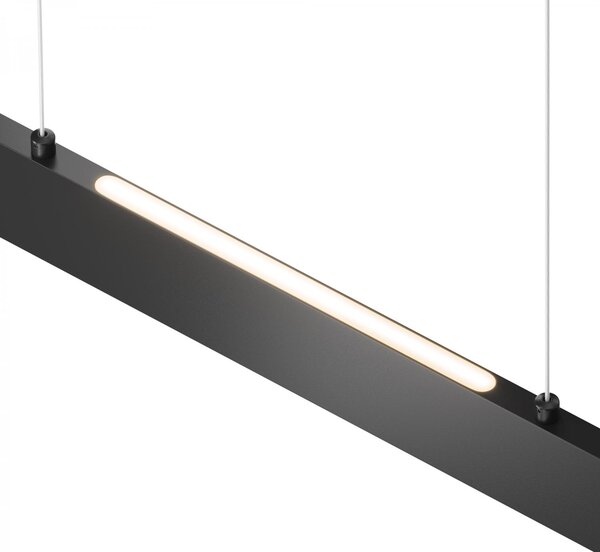 Maytoni Závěsné LED svítidlo STEP, 23W, d. 91 cm, CRI80, 4000K Barva: Černá