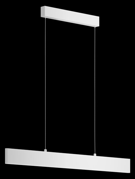 Maytoni Závěsné LED svítidlo STEP, 23W, d. 91 cm, CRI80, 4000K Barva: Černá