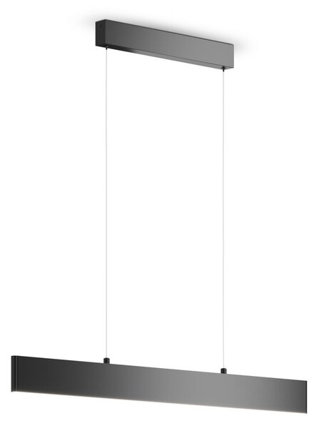 Maytoni Závěsné LED svítidlo STEP, 23W, d. 91 cm, CRI80, 4000K Barva: Černá