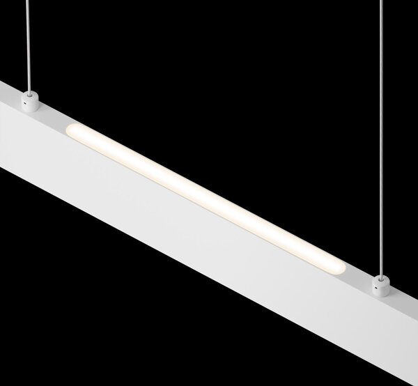 Maytoni Závěsné LED svítidlo STEP, 23W, d. 91 cm, CRI80, 4000K Barva: Černá