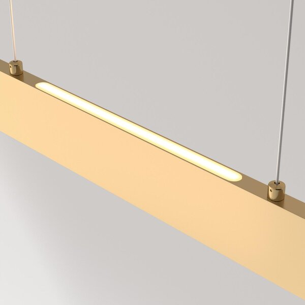 Maytoni Závěsné LED svítidlo STEP, 23W, d. 91 cm, CRI80, 3000K Barva: Bílá