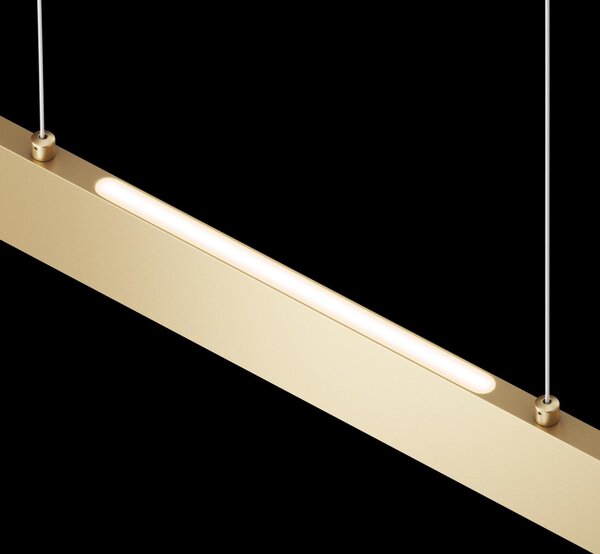Maytoni Závěsné LED svítidlo STEP, 30W, d. 118,5 cm, CRI80, 3000K Barva: Bílá