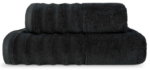 DARRÉ Ručníky a osušky CASA COLORATA - černá Velikost: ručník 50 x 100