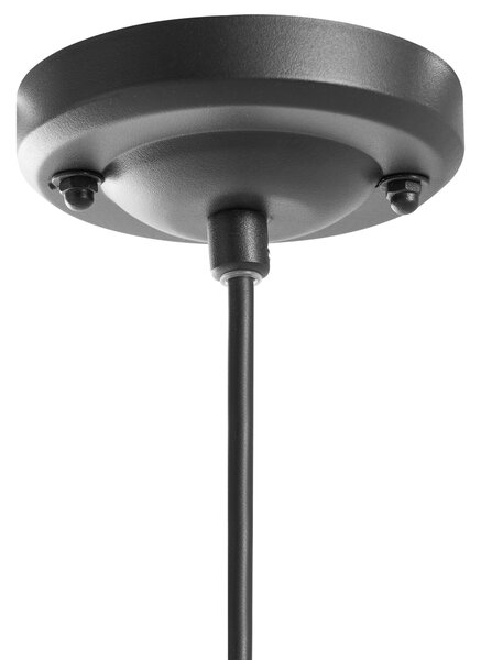 Venkovní závěsná lampa KULSI Kov Černá
