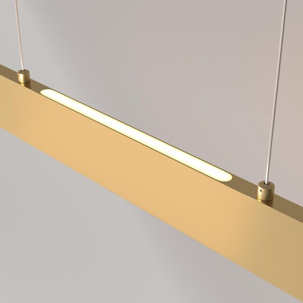 Maytoni Závěsné LED svítidlo STEP, 30W, d. 118,5 cm, CRI80, 3000K Barva: Bílá