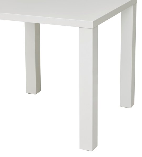 JÍDELNÍ STŮL, vysoce lesklá bílá, 80/80/75 cm P & B - Online Only jídelní stoly, Online Only