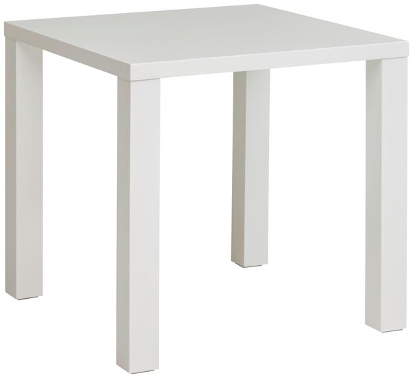 JÍDELNÍ STŮL, vysoce lesklá bílá, 80/80/75 cm P & B - Online Only jídelní stoly, Online Only