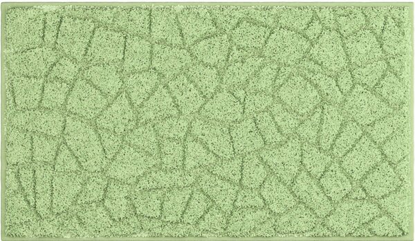 LineaDue TERAZZO - Koupelnová předložka zelená Rozměr: 60x100 cm