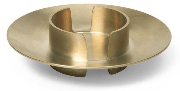 Mosazný svícen Block Brass 11 cm