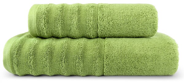 DARRÉ Ručníky a osušky CASA COLORATA - středně zelená Velikost: ručník 50 x 100