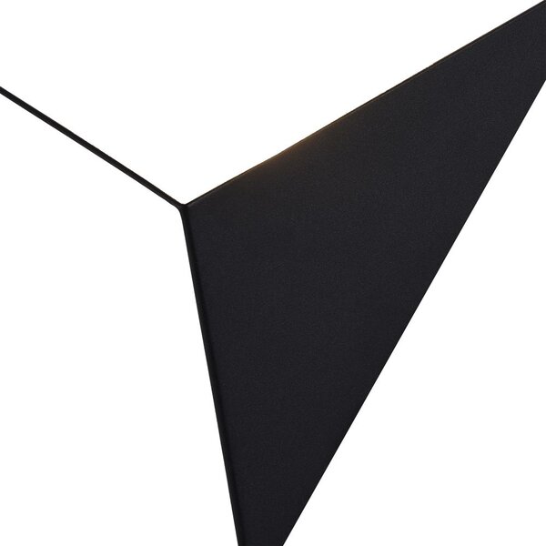 Maytoni Nástěnné LED svítidlo TRAME, 3W, d. 24 cm, CRI80 Barva: Černá