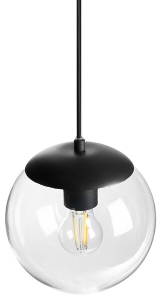 Venkovní závěsná lampa BLEES Kov Černá