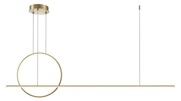 Maytoni Závěsné LED svítidlo HALO, 40W, d. 143 cm, CRI80