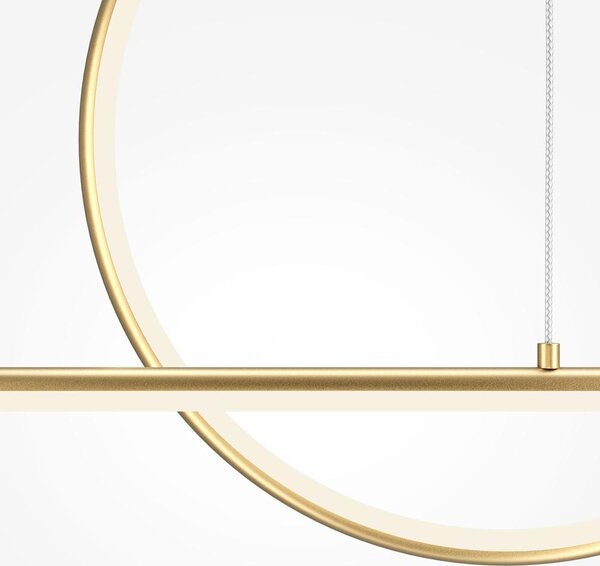 Maytoni Závěsné LED svítidlo HALO, 40W, d. 143 cm, CRI80