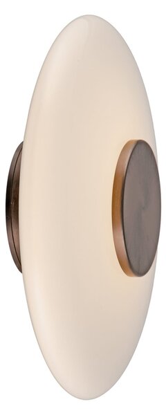 Nástěnná Svítidla PURE, Vitrum, stmívatelné, Hnědá / Rezavá, Obývací pokoj, Sklo, Moderní