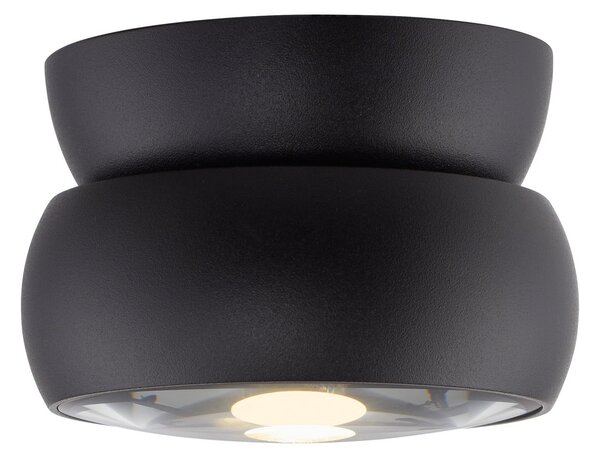 Stropní Lampa PURE, Move, stmívatelné, Černá, Obývací pokoj, Kov, Moderní