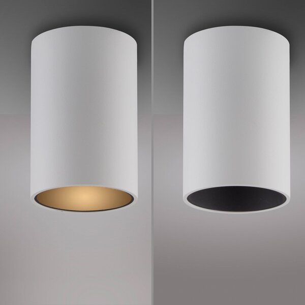 Stropní Lampa PURE, Point, stmívatelné, Bílá, Koupelna, Kov, Moderní