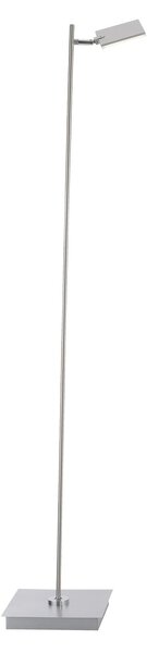 Stojací Lampa PURE, Pure Mira, stmívatelné, Šedá, Obývací pokoj, Kov, Moderní
