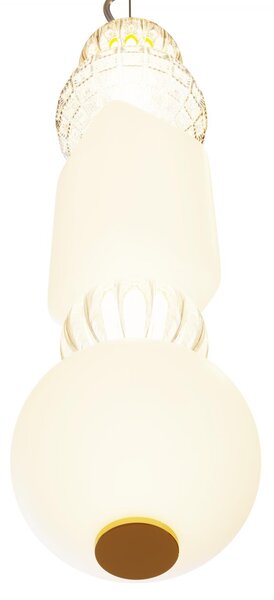 Maytoni Závěsné LED svítidlo COLLAR, 35W, v. 120 cm, CRI80