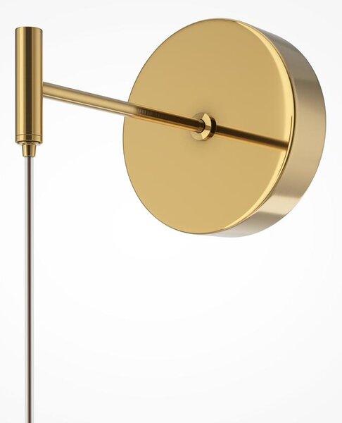 Maytoni Nástěnné LED svítidlo GOLDEN CAGE, 17W, v. 218,8 cm, CRI80