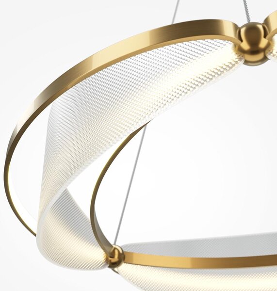 Maytoni Závěsné LED svítidlo BREEZE, 45W, Ø 60 cm, CRI80