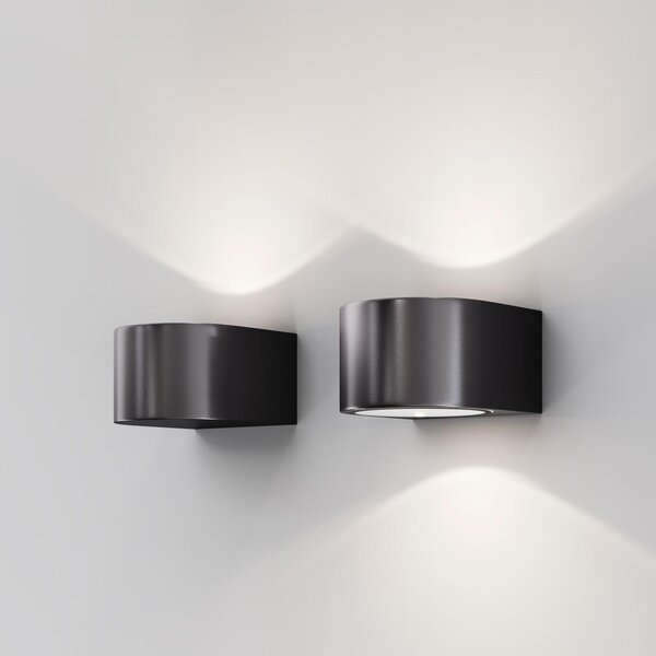 Maytoni Venkovní nástěnné LED svítidlo BLOW, 10W, v. 6,8 cm, CRI80, IP54
