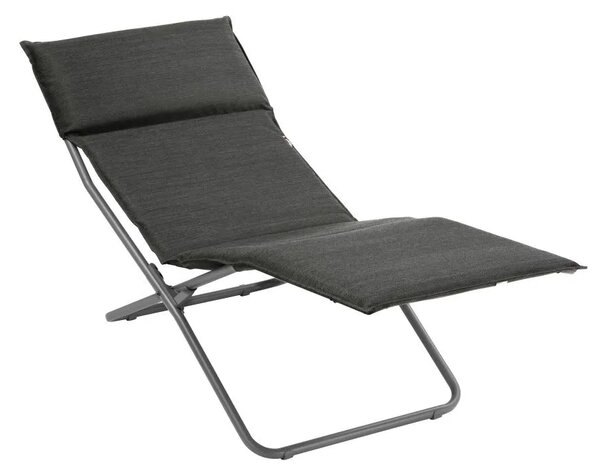 Skládací lehátko Lafuma BAYANNE chaise lounge Hedona šedá Onyx