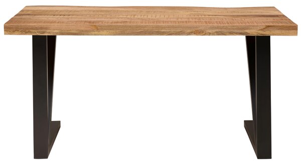 PSACÍ STŮL, přírodní barvy, černá, 160/80/76 cm Livetastic - Online Only psací stoly, Online Only