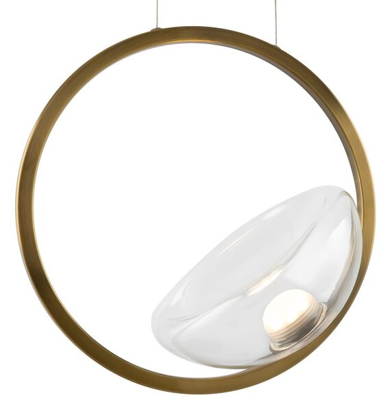 Maytoni Závěsné LED svítidlo LUNARE, 5W, Ø 32 cm, CRI80
