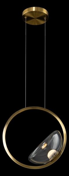 Maytoni Závěsné LED svítidlo LUNARE, 5W, Ø 32 cm, CRI80