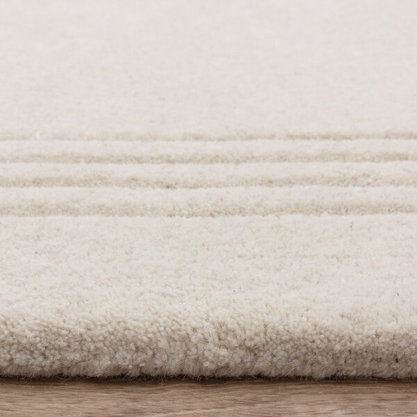 Slonovinový ručně tkaný vlněný koberec 120x170 cm Orlo Ivory – Asiatic Carpets