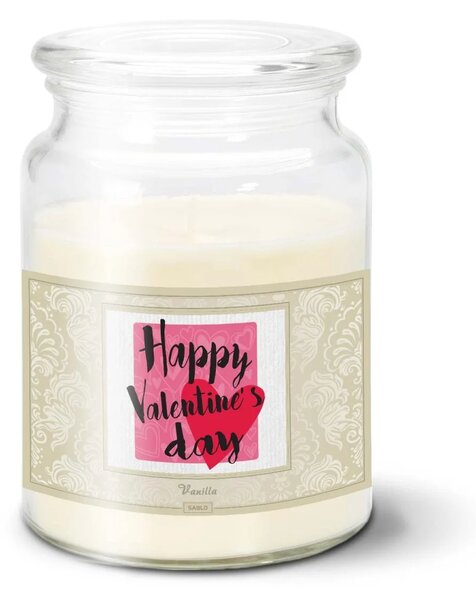Sablio Svíčka Happy Valentine’s day - 500 g
