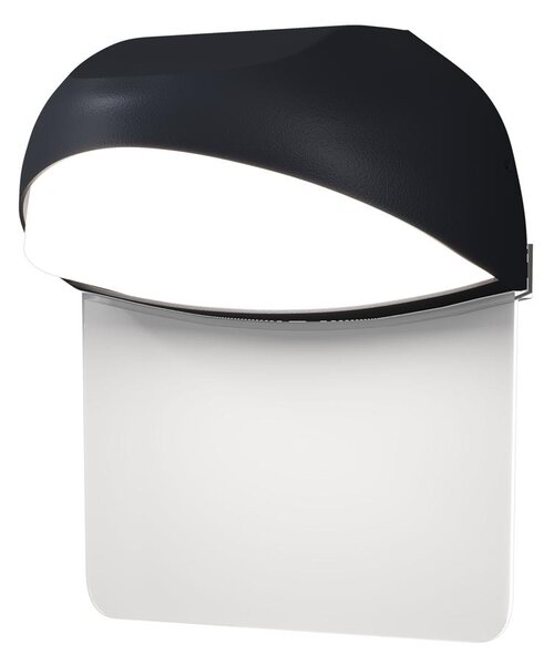 Maytoni Venkovní nástěnné LED svítidlo GLOSS, 7W, v. 18,4 cm, CRI80, IP65