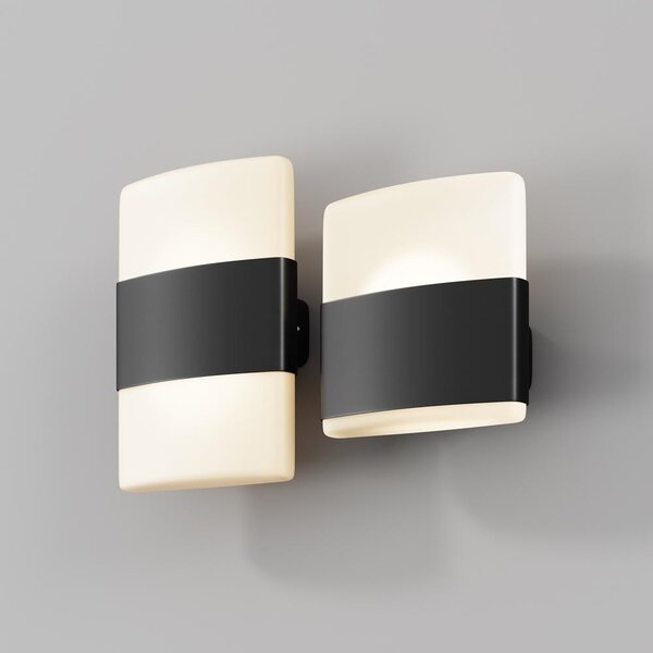 Maytoni Venkovní nástěnné LED svítidlo ROM, 12W, v. 24 cm, CRI80, IP54