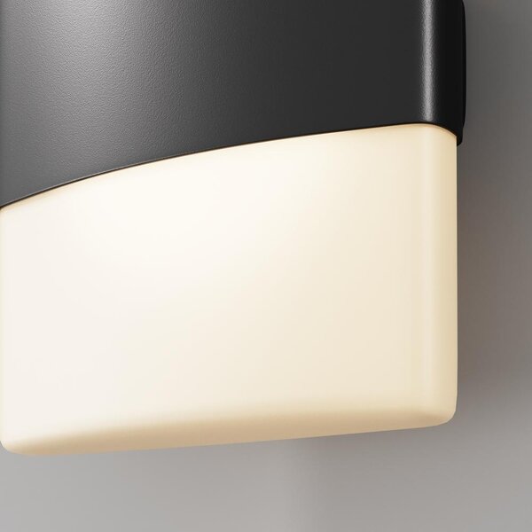 Maytoni Venkovní nástěnné LED svítidlo ROM, 12W, v. 24 cm, CRI80, IP54