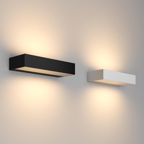 Maytoni Venkovní nástěnné LED svítidlo LOT, 20W, d. 30 cm, CRI80, IP65