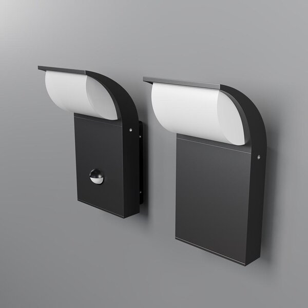 Maytoni Venkovní nástěnné LED svítidlo STOCK, 7W, v. 20 cm, CRI80, IP64