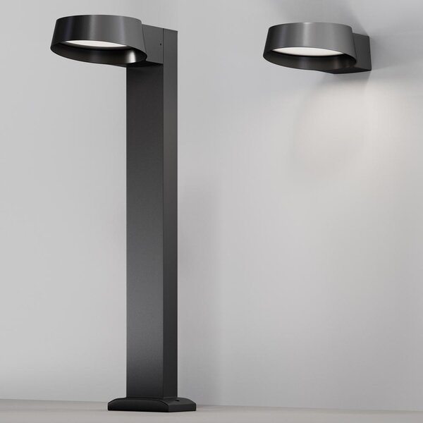 Maytoni Venkovní nástěnné LED svítidlo SHARE, 12W, d. 19 cm, IP54