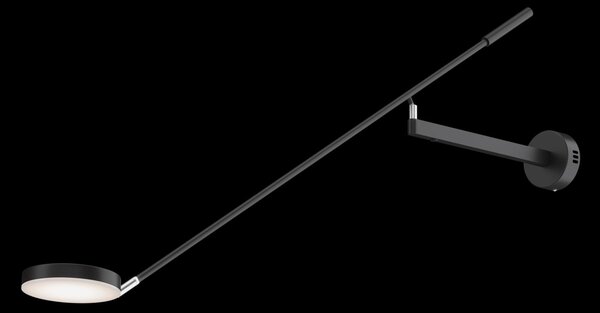 Maytoni Nástěnné LED svítidlo s ramenem FAD, 6W, d. 100 cm, CRI80, stmívatelné