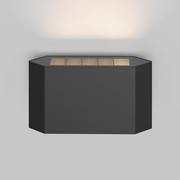 Maytoni Venkovní nástěnné LED svítidlo PULL, 5W, d. 20,5 cm, CRI80, IP54