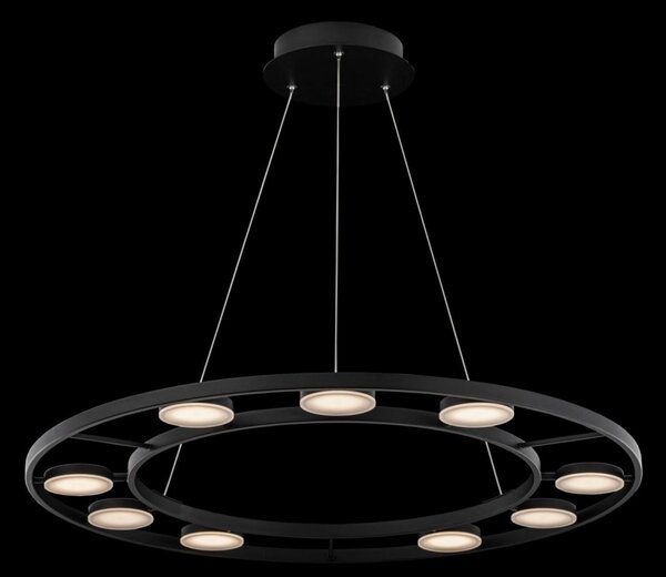 Maytoni Závěsné LED svítidlo FAD, 63W, Ø 80 cm, CRI80