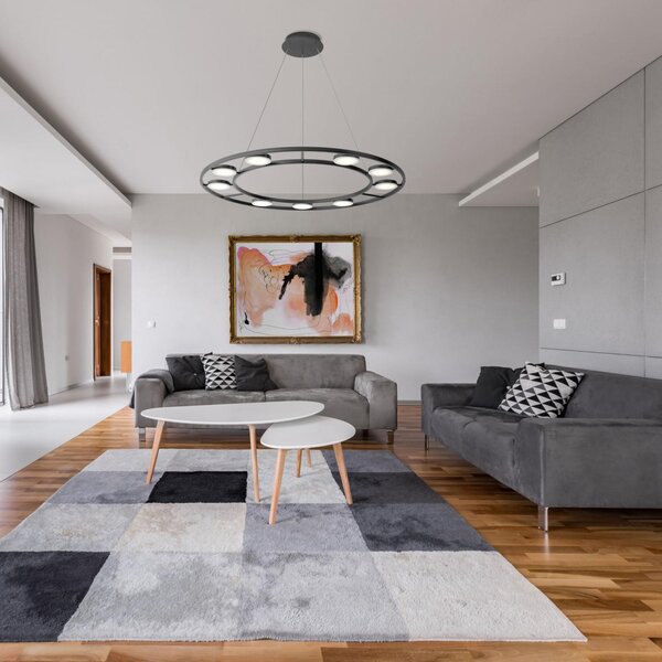 Maytoni Závěsné LED svítidlo FAD, 63W, Ø 80 cm, CRI80