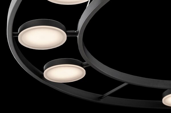 Maytoni Závěsné LED svítidlo FAD, 63W, Ø 80 cm, CRI80