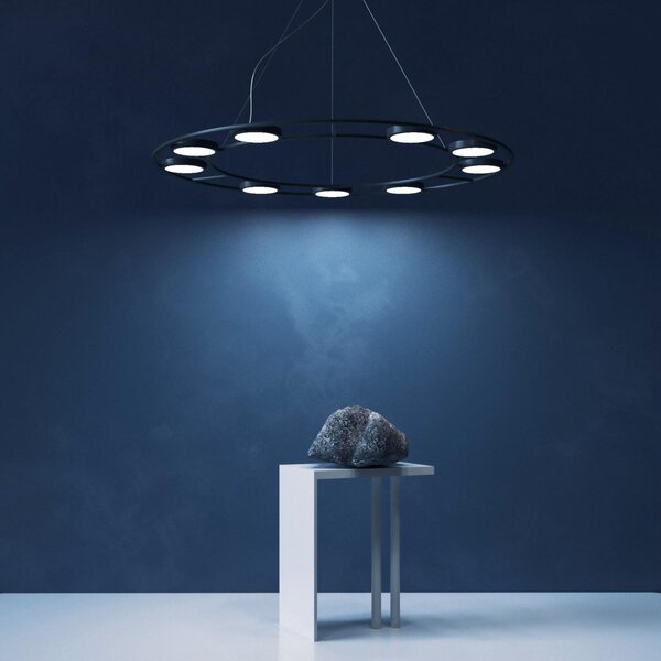 Maytoni Závěsné LED svítidlo FAD, 63W, Ø 80 cm, CRI80