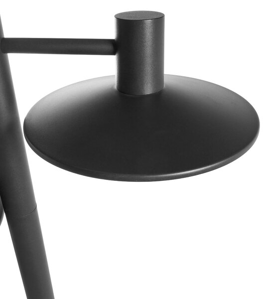 Venkovní sloupová lampa BARALIA Černá