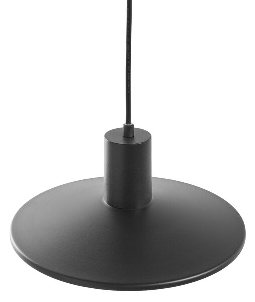 Venkovní závěsná lampa BARALIA Kov Černá